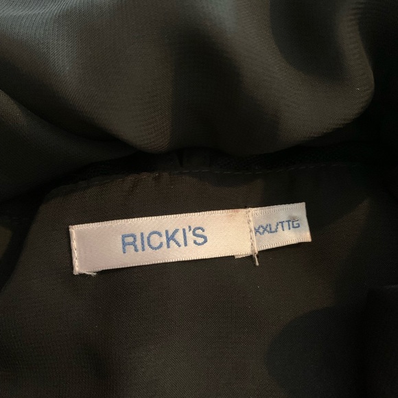 119 RICKI’S plus sheer black top - Picture 8 of 8